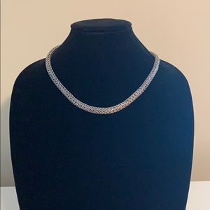 925 thick rope necklace